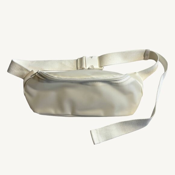 American Eagle White Semi Transparent Fanny Pack Waist Bag - Picture 1 of 7